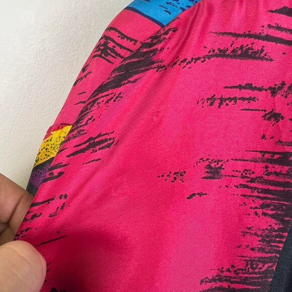 Women’s Vintage 90s Art Picasso Bomber Jacket - Full Zip Size L - Picture 6 of 8